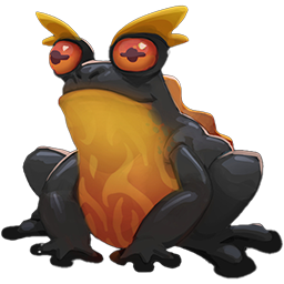 Flame-Horned Rockhopper