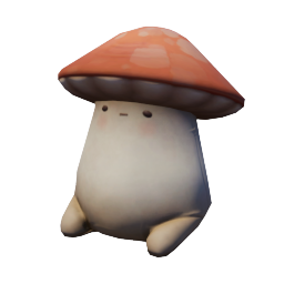 蘑菇頭絨毛玩具