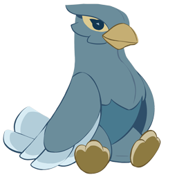 Pelúcia de Asa Prateada Antiga