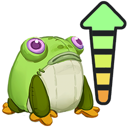 超巨大なフロッグバートのぬいぐるみ