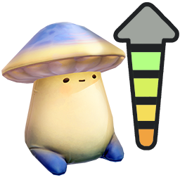 巨大接骨木之森蘑菇頭絨毛玩具