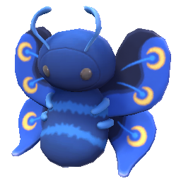 황혼날개 나비 봉제 인형