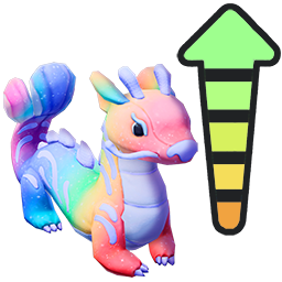 무지개 마지 봉제 인형