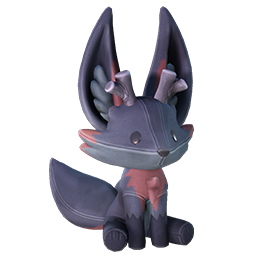 흑요석 키츠 봉제 인형