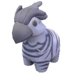 Peluche de Riffroc zébré