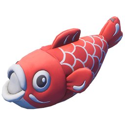 Koi Vermelha de Pelúcia